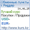 http://www.kurs.kz/ - Курсы валют в обменных пунктах г. Риддер и других городах Казахстана